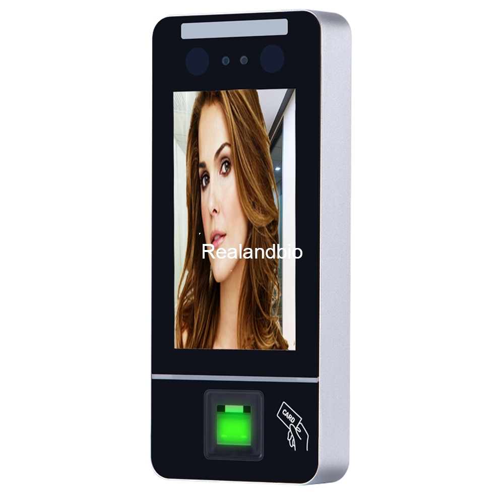 F89 Dynamic face and palm and fingerprint access control & time attendance